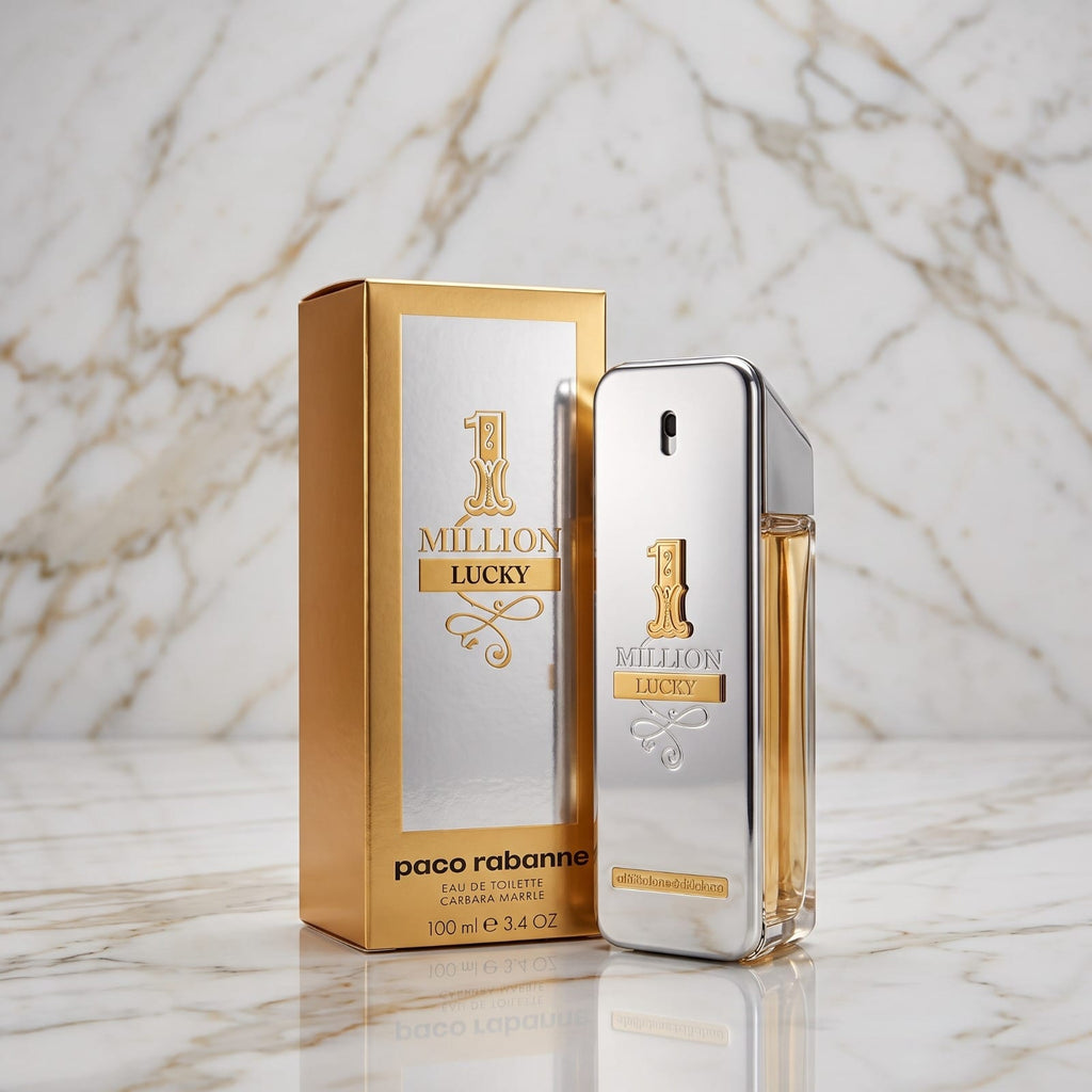 Paco Rabanne 1 Million Lucky Eau de Toilette for Men – 3.4 fl oz (100 ml)
